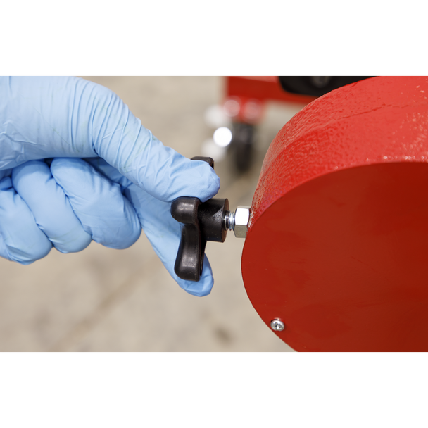 Sealey ES480D │ Folding 360º Rotating Engine Stand with Geared Handle Drive 450kg Capacity