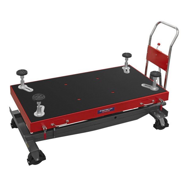 Sealey EVBT1000 │ High Lift EV Battery Lift/Hydraulic Platform Truck 1000kg Capacity