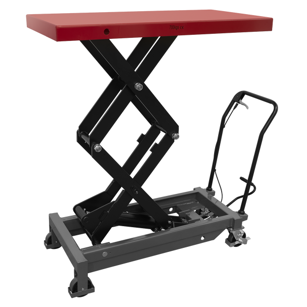 Sealey EVBT700 │ High Lift EV Battery Lift/Hydraulic Platform Truck 700kg Capacity