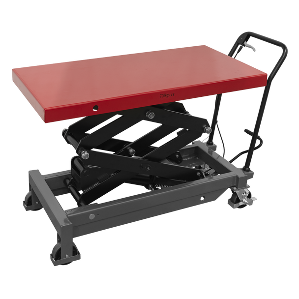 Sealey EVBT700 │ High Lift EV Battery Lift/Hydraulic Platform Truck 700kg Capacity