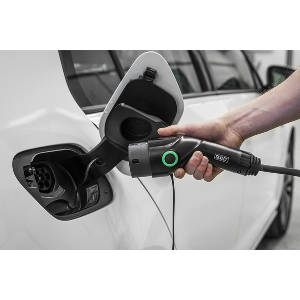 Sealey EVCC2211KW │ 5m Type 2 to Type 2 EV Charging Cable 16A(11KW)