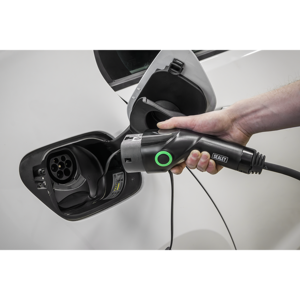 Sealey EVCC227KW │ 5m Type 2 to Type 2 EV Charging Cable 32A(7.4KW) 1Ph