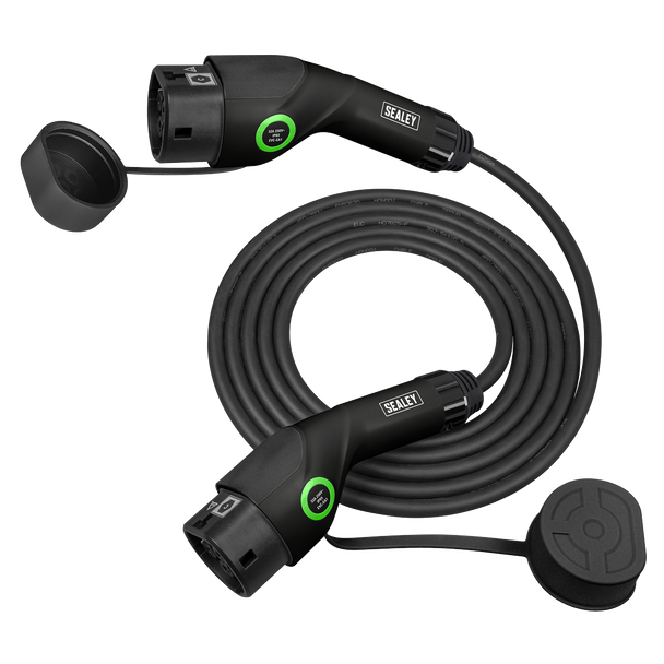 Sealey EVCC227KW │ 5m Type 2 to Type 2 EV Charging Cable 32A(7.4KW) 1Ph