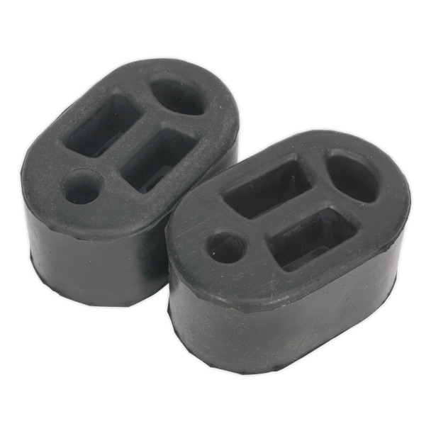 Sealey EX01 │ Exhaust Mounting Rubbers L70 x D45 x H37 - Pack of 2