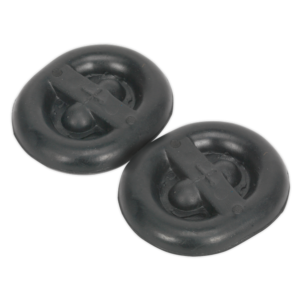 Sealey EX03 │ Exhaust Mounting Rubbers L62 x D54 x H13.5 - Pack of 2