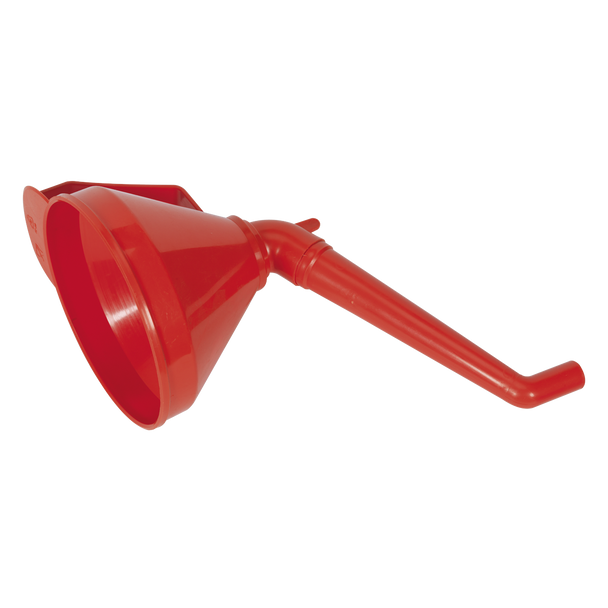 Sealey F16 │ Fixed Offset Spout Funnel with Filter 160mm - Medium
