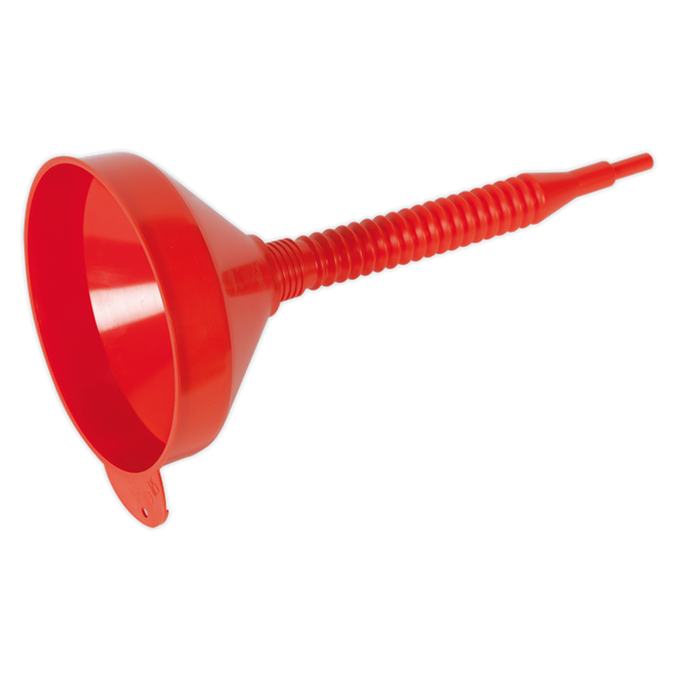Sealey F2F │ Flexible Spout Funnel with Filter 200mm - Medium