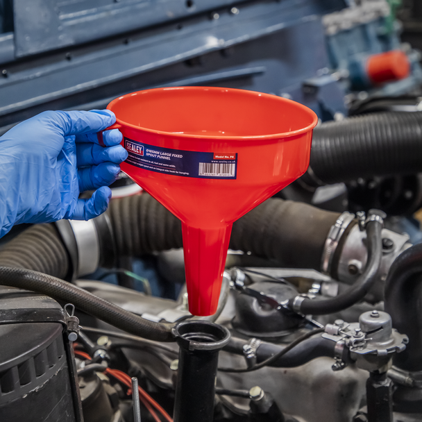 Sealey F4 │ Fixed Spout Funnel 185mm - Medium