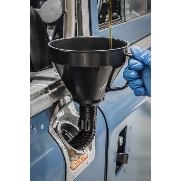 Sealey F6 │ Flexible Spout Funnel with Filter 160mm