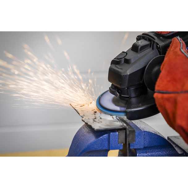 Sealey FD10040 │ 100mm Zirconium Flap Disc 40Grit 16mm Bore