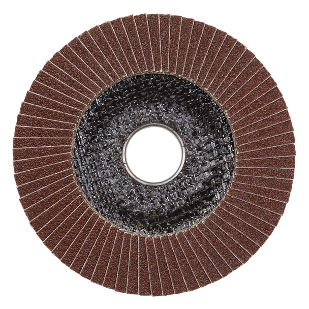 Sealey FD11560E │ 115mm Aluminium Oxide Flap Disc 60Grit 22mm Bore