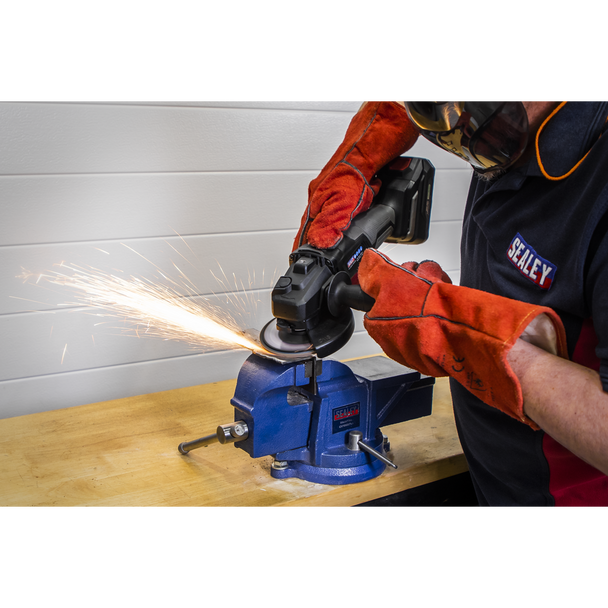 Sealey FD12580E │ 125mm Aluminium Oxide Flap Disc 80Grit 22mm Bore