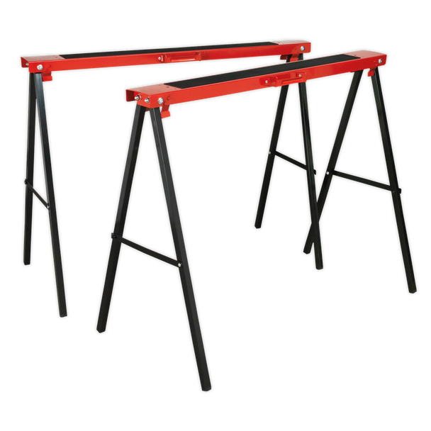 Sealey FDT2 │ Fold Down Trestles 100kg Capacity per Trestle - Pair