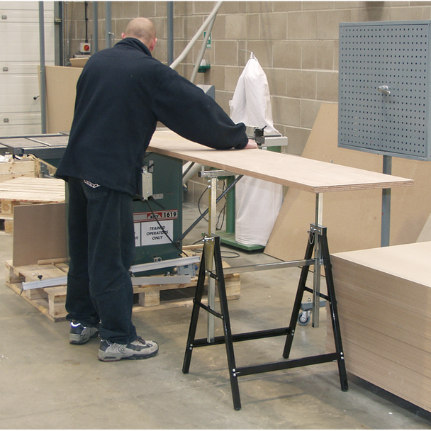 Sealey FDT32 │ Fold Down Telescopic Trestle 200kg Capacity - Pair