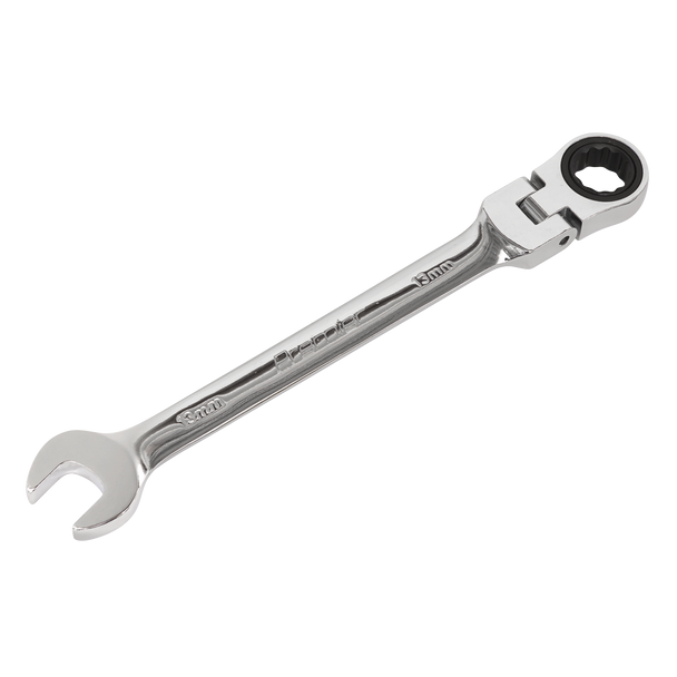 Sealey FHRCW13 │ Premier Flexi-Head Ratchet Combination Spanner 13mm