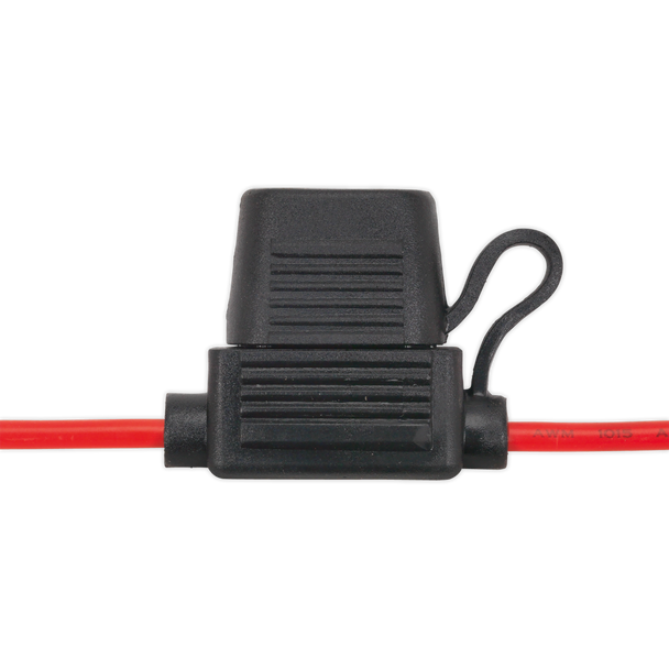 Sealey FHSP20 │ Splashproof Standard Blade Fuse Holder 20A - Pack of 10