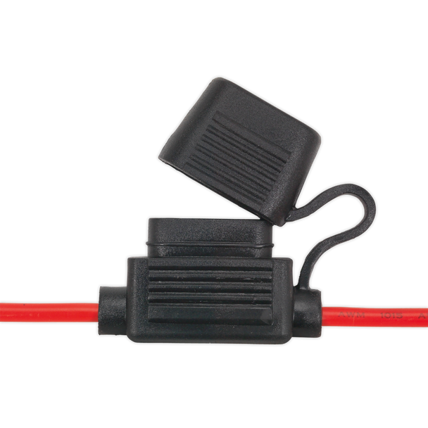 Sealey FHSP20 │ Splashproof Standard Blade Fuse Holder 20A - Pack of 10