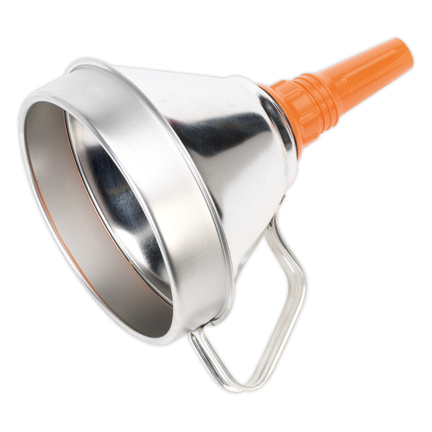 Sealey FM16 │ Metal Funnel with Filter 160mm