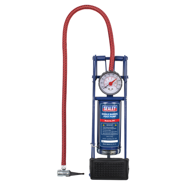 Sealey FP1 │ Single Barrel Foot Pump