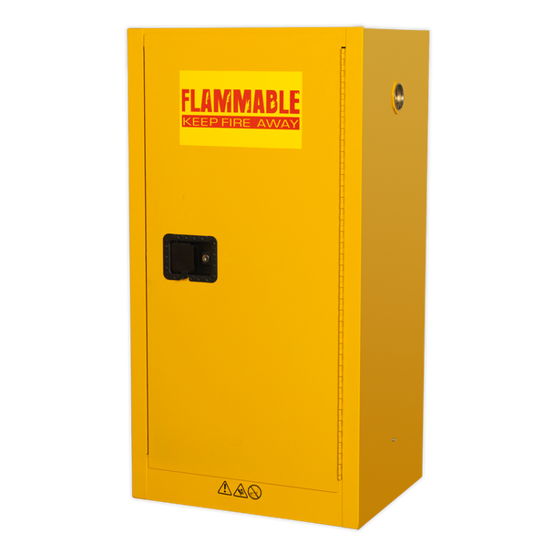 Sealey FSC08 │ Flammables Storage Cabinet 585 x 460 x 1120mm
