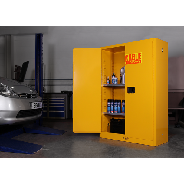 Sealey FSC10 │ Flammables Storage Cabinet 1095 x 460 x 1655mm