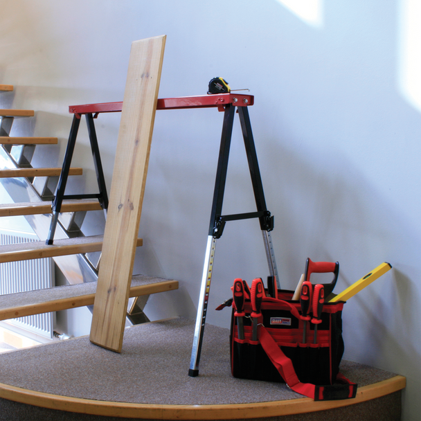 Sealey FTAL1 │Fold Down Trestle with Adjustable Legs 150kg Capacity