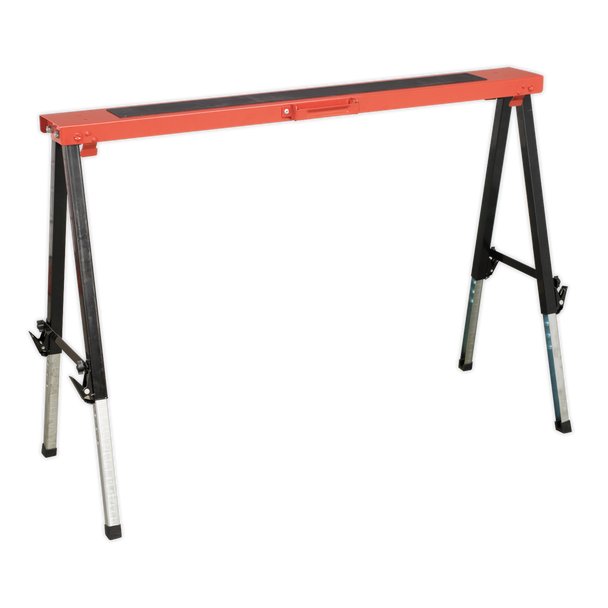 Sealey FTAL1 │Fold Down Trestle with Adjustable Legs 150kg Capacity