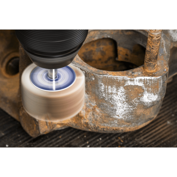 Sealey FW4020805 │ 40 x 20mm Abrasive Flap Wheel with 6mm Shaft 80Grit - Pack of 5