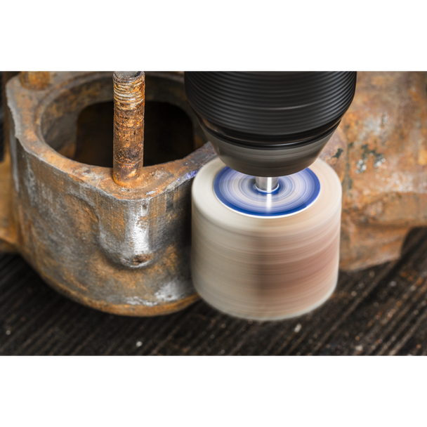 Sealey FW4030605 │40 x 30mm Abrasive Flap Wheel with 6mm Shaft 60Grit - Pack of 5