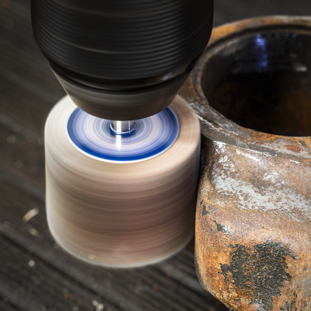 Sealey FW4030805 │40 x 30mm Abrasive Flap Wheel with 6mm Shaft 80Grit - Pack of 5