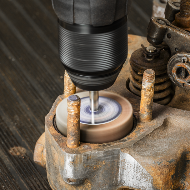 Sealey FW5025805 │50 x 25mm Abrasive Flap Wheel with 6mm Shaft 80Grit - Pack of 5