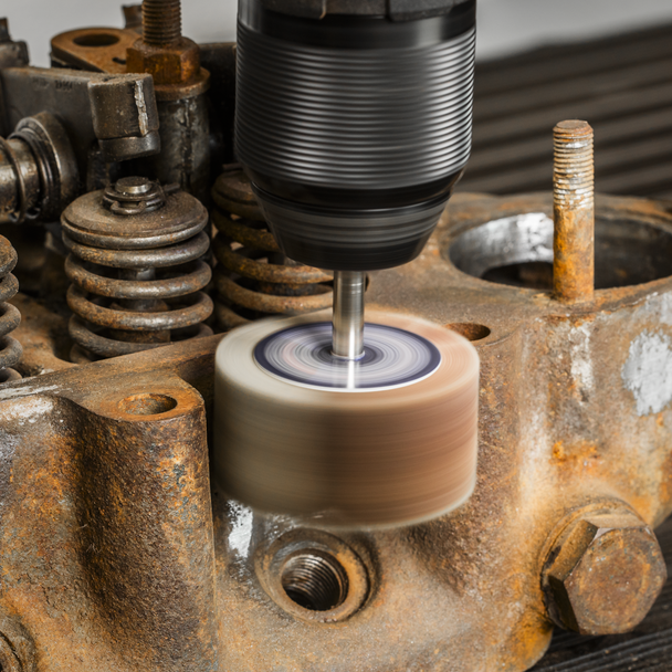 Sealey FW5025805 │50 x 25mm Abrasive Flap Wheel with 6mm Shaft 80Grit - Pack of 5