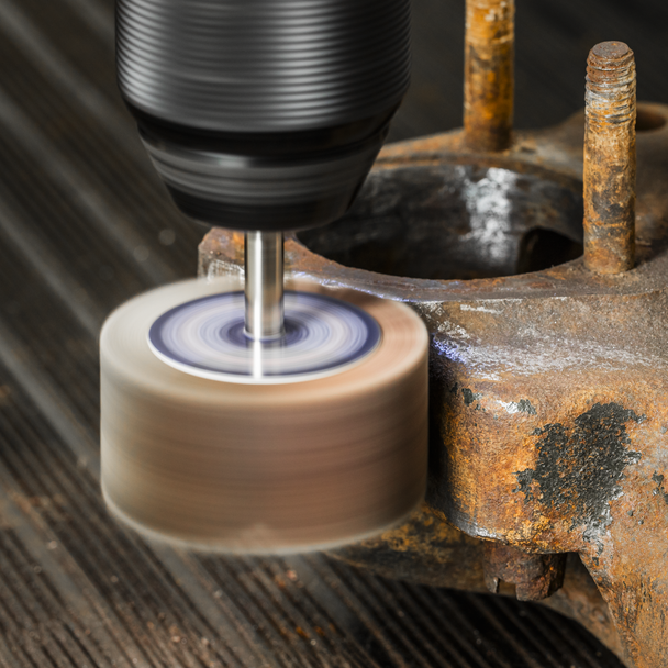 Sealey FW5025805 │50 x 25mm Abrasive Flap Wheel with 6mm Shaft 80Grit - Pack of 5