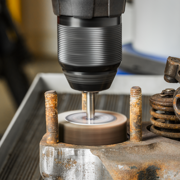 Sealey FW5025ASS │50 x 25mm Abrasive Flap Wheel with 6mm Shaft Assorted Grit - Pack of 5