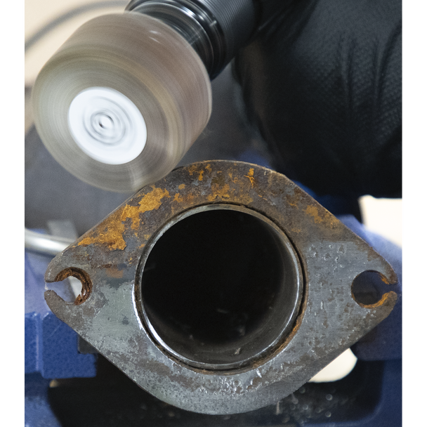 Sealey FW6030605 │60 x 30mm Abrasive Flap Wheel with 6mm Shaft 60Grit - Pack of 5