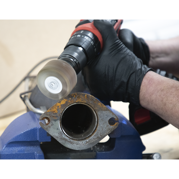 Sealey FW6030ASS │80 x 40mm Abrasive Flap Wheel with 6mm Shaft 40Grit - Pack of 5