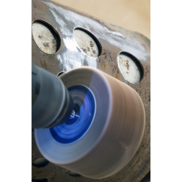 Sealey FW8040405 │80 x 40mm Abrasive Flap Wheel with 6mm Shaft 40Grit - Pack of 5