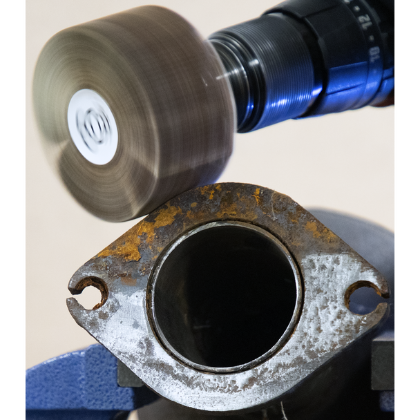 Sealey FW8040805 │ 80 x 40mm Abrasive Flap Wheel with 6mm Shaft 80Grit - Pack of 5