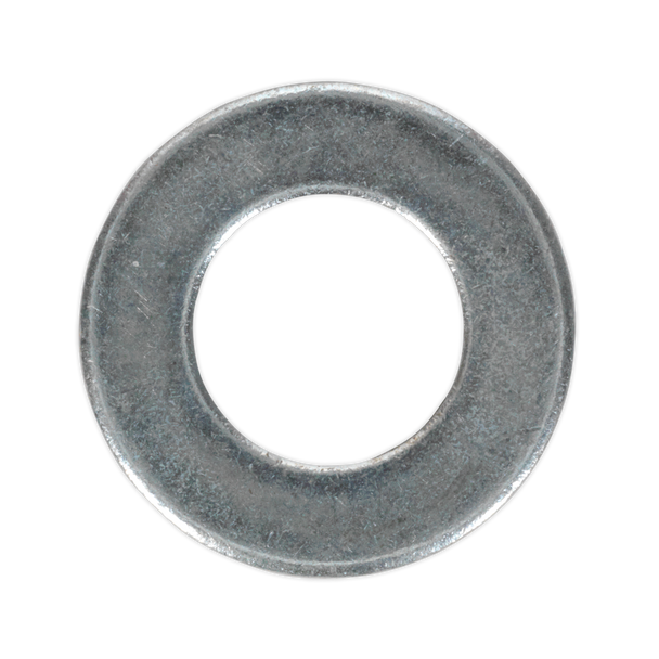 Sealey FWA1224 │Zinc Plated Form A Flat Washer M12 x 24mm, DIN 125 - Pack of 100
