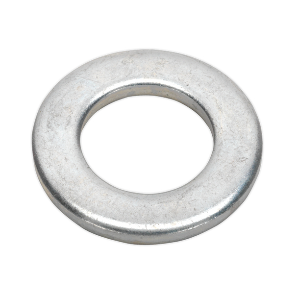 Sealey FWA1630 │Zinc Plated Form A Flat Washer M16 x 30mm, DIN 125 - Pack of 50