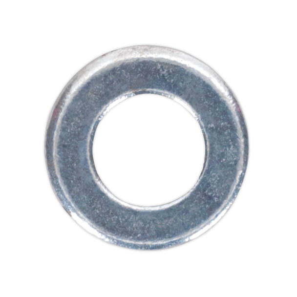 Sealey FWA49 │ Zinc Plated Form A Flat Washer M4 x 9mm, DIN 125 - Pack of 100