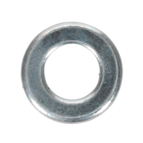 Sealey FWA510 │ Zinc Plated Form A Flat Washer M5 x 10mm, DIN 125 - Pack of 100
