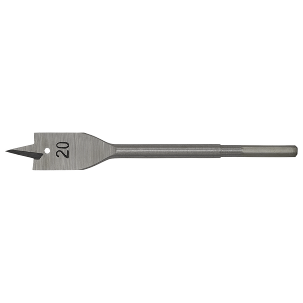 Sealey FWB20 │ Worksafe® Flat Wood Drill Bit 20mm x 152mm
