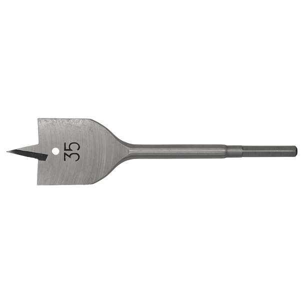 Sealey FWB35 │Worksafe® Flat Wood Drill Bit 35mm x 152mm
