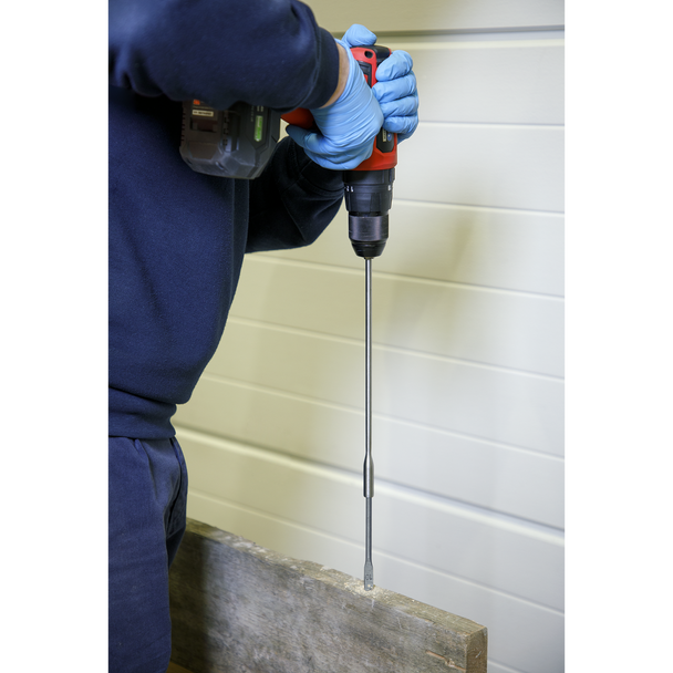 Sealey FWBEXT │Worksafe® Flat Wood Bit Extension 300mm