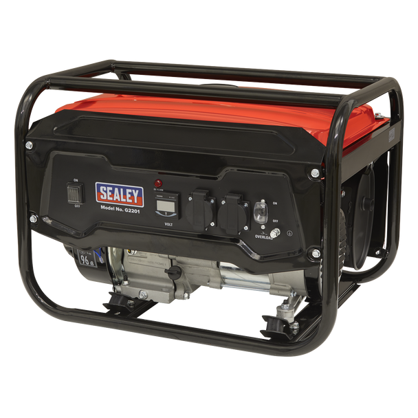 Sealey G2201 │ 2200W Generator 6.5hp 4-Stroke Engine 230V