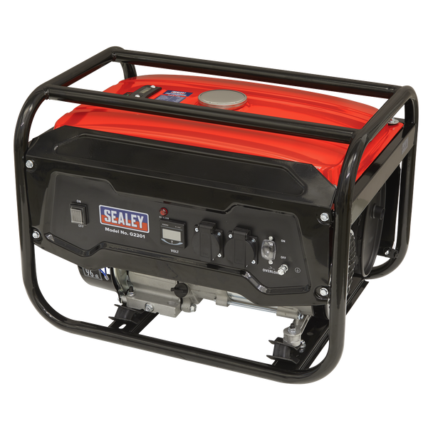 Sealey G2201 │ 2200W Generator 6.5hp 4-Stroke Engine 230V
