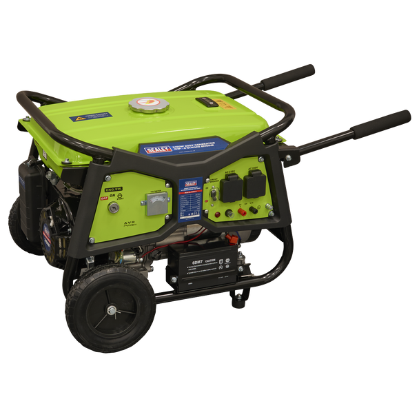 Sealey G3101 │3150W Generator 7hp 4-Stroke Engine 230V