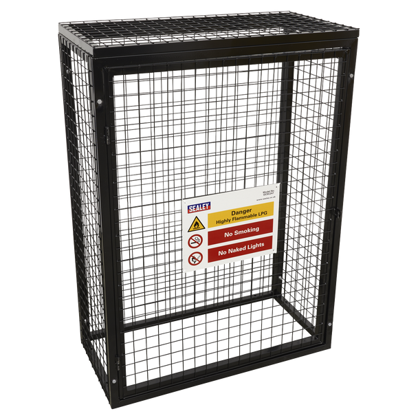 Sealey GCSC247 │ Gas Cylinder Safety Cage - 2 x 47kg