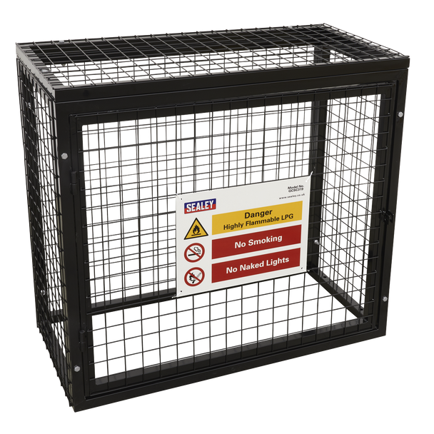 Sealey GCSC319 │ Gas Cylinder Safety Cage - 3 x 19kg